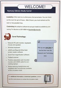 accessibility room flyer